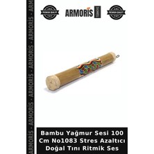Armoris Bambu Yağmur Sesi 100 cm NO1083 Stres Azaltıcı Doğal Tını Ritmik Ses