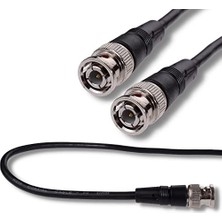 Toptan Budur Bnc Kablo 50 Ohm Bilgisayar, Otomasyon, Telekom, RG58 1 Metre