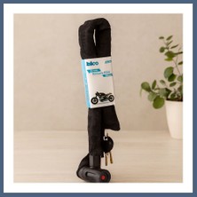Bezos 150 cm Zincirli Anahtarlı Motor & Bisiklet Kilidi (Bez Kılıflı) BZS10