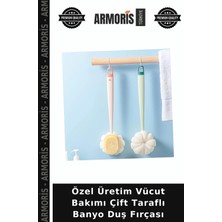 Armoris Özel Üretim Vücut Bakımı Çift Taraflı Banyo Duş Fırçası