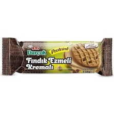 Toptan Budur Bisküvi — Fındık Ezmeli Proteinli 158 G x 18 Adet