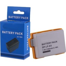 Toptan Budur Canon Lp-E5 Batarya Canon 450D 500D 1000D Uyumlu Batarya Lp E5 Batarya Pil 1100 Mah