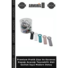 Armoris Premium Pratik Şişe ve Kavanoz Kapağı Açacağı Taşınabilir Alet Günlük Eşya Modern Detay
