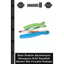 Armoris Özel Üretim Düzenleyici Koruyucu Kılıf Seyahat Gereci Diş Fırçalık Kutusu