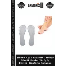 Armoris Silikon Ayak Tabanlık Tamboy Günlük Konfor Yürüyüş Desteği Konforlu Kullanım