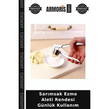Armoris Sarımsak Ezme Aleti Rendesi Günlük Kullanım