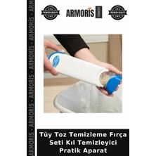 Armoris Tüy Toz Temizleme Fırça Seti Kıl Temizleyici Pratik Aparat