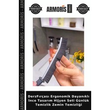Armoris Derzfırçası Ergonomik Dayanıklı Ince Tasarım Hijyen Seti Günlük Temizlik Zemin Temizliği