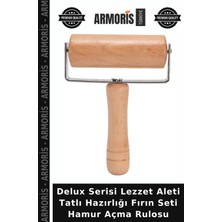 Armoris Delux Serisi Lezzet Aleti Tatlı Hazırlığı Fırın Seti Hamur Açma Rulosu