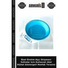 Armoris Özel Üretim Aşçı Ekipmanı Sofralar Için Kullanışlı Alet Dijital Göstergeli Mutfak Terazisi