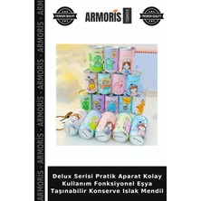 Armoris Delux Serisi Pratik Aparat Kolay Kullanım Fonksiyonel Eşya Taşınabilir Konserve Islak Mendil