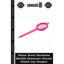 Armoris Delux Serisi Demleme Bardak Aksesuarı Sunum Klasik Çay Süzgeci