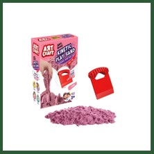 Bezos 03688 Nessiworld Aksesuarlı Pembe Kinetik Oyun Kumu 500 gr Bzst