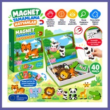 Nida 1512 Magnet Tamamlama - Hayvanlar/ +3 Yaş Nıda