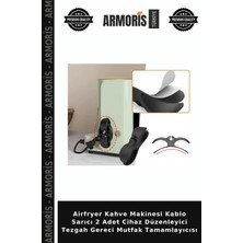 Armoris Airfryer Kahve Makinesi Kablo Sarıcı 2 Adet Cihaz Düzenleyici Tezgah Gereci Mutfak Tamamlayıcısı