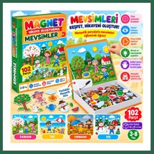 Vintessy Vıntessy 1505 Magnet Hikaye Oluşturma - Mevsimler / +3 Yaş BZS01