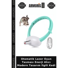 Armoris Otomatik Lazer Oyun Tasması Enerji Atıcı Modern Tasarım Ilgili Kedi