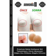Armoris Premium Rahat Kullanım Stil Tamamlayıcı Vücut Aksesuarı Göğüs Ucu Silikonu Nipple Silicone