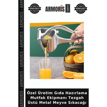 Armoris Özel Üretim Gıda Hazırlama Mutfak Ekipmanı Tezgah Üstü Metal Meyve Sıkacağı