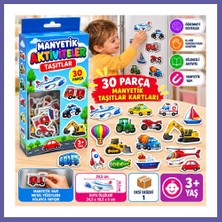 Nida 7154 Manyetik Aktiviteler - Taşıtlar / +3 Yaş Nıda