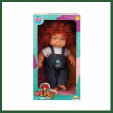 Bezos 30151 , Curly Kıvırcık Saçlı Bebek 35 cm Bzst