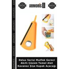 Armoris Delux Serisi Mutfak Gereci Akıllı Çözüm Temel Alet Kavanoz Şişe Kapak Açacağı