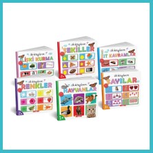 Defne Store 7202 Ilk Kitaplarım 6lı Set Dfnbez