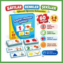 Bezos 1444 Eğlenceli Bul Sayılar Renkler Şekiller Mgc