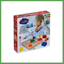 Bezos ONY-389 Ahşap Eğitici Bultak Şekiller Playwood Mgc