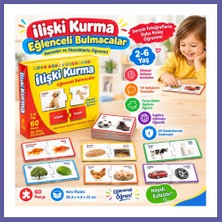 Nida 1437 Eğlenceli Bulmacalar - Ilişki Kurma / 2-6 Yaş Nıda