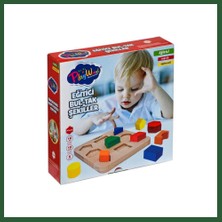 Bezos ONY-389 Ahşap Eğitici Bultak Şekiller Playwood Bzst
