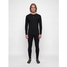 Jack & Jones Jack Jones Jaclesley Ski Baselayer Set Erkek Siyah Içlik 12299384-02