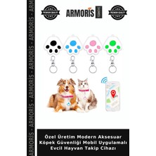Armoris Özel Üretim Modern Aksesuar Köpek Güvenliği Mobil Uygulamalı Evcil Hayvan Takip Cihazı