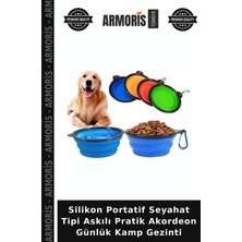 Armoris Silikon Portatif Seyahat Tipi Askılı Pratik Akordeon Günlük Kamp Gezinti