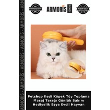 Armoris Petshop Kedi Köpek Tüy Toplama Masaj Tarağı Günlük Bakım Hediyelik Eşya Evcil Hayvan