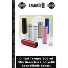 Armoris Dijital Termos 500 ml Ofis Gereçleri Hediyelik Eşya Piknik Eşyası