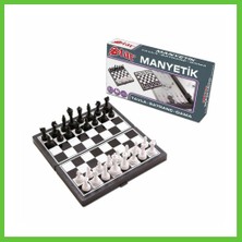 Bezos 1050170 Manyetik Satranç-Tavla 2si 1 Arada -Okey Dmc