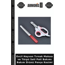 Armoris Evcil Hayvan Tırnak Makası ve Törpü Seti Pati Bakımı Bakım Ürünü Pençe Kesimi