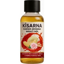 Royal Rain Store Masaj Yağı ve Kayganlaştırıcı Beraber Tek Üründe Kavun Gül Sandal Ağacı Karışık Aromalı ve Mango Ylang Ylang Lavanta Karışık Kokulu 2li Masaj Yağı Seti Hediyeli