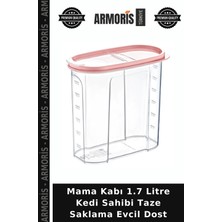 Armoris Mama Kabı 1.7 Litre Kedi Sahibi Taze Saklama Evcil Dost