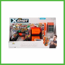 Bezos 36517 X-Shot Skins Dread 12 Mermili Sünger Dart Atan Silah 31 Cm-Nessiworldman Arz