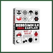 Bezos 2199 Eğitici Kartlar 0-6 Ay Zeka Kartları Bzst