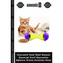 Armoris Interaktif Kedi Ödül Mamalı Oyuncak Evcil Hayvanlar Eğlence Ürünü Avlanma Hissi