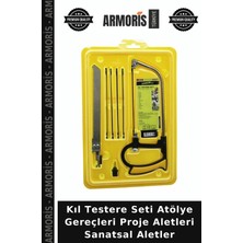 Armoris Kıl Testere Seti Atölye Gereçleri Proje Aletleri Sanatsal Aletler