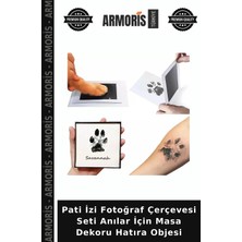 Armoris Pati Izi Fotoğraf Çerçevesi Seti Anılar Için Masa Dekoru Hatıra Objesi