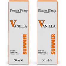 Bettina Barty Summer Vanilla Edt Kadın Parfümü 2 x 50 ml