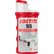Royal Rain Store Loctıte 55, Hızlı Sızdırmazlık Için Dişli Conta, Boru Dişleri ve Bağlantı Parçaları Için Dişli Contası, Metal ve Plastik Dişler Için, 1 x 160 M