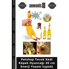 Armoris Petshop Tavuk Kedi Köpek Oyuncağı 30 cm Enerji Yaşam Içgüdü