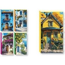 TeknoKapsül Lilamor Bahçe Defter 7,5X14 96 Sayfa