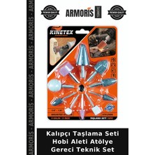 Armoris Kalıpçı Taşlama Seti Hobi Aleti Atölye Gereci Teknik Set